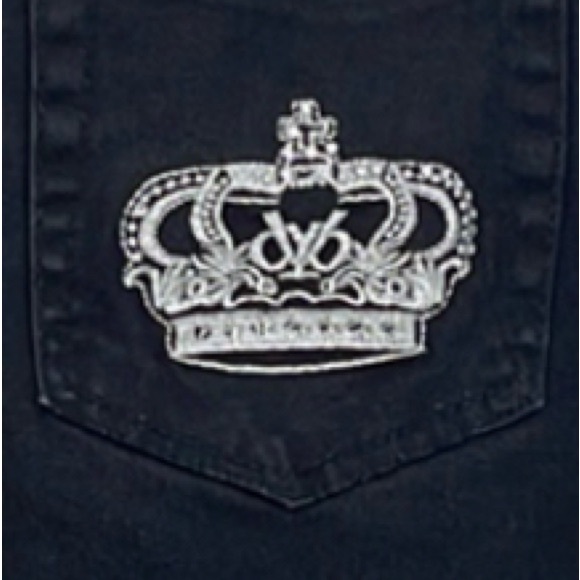 Rock & Republic Victoria Beckham Black Crown Jeans - Picture 7 of 8